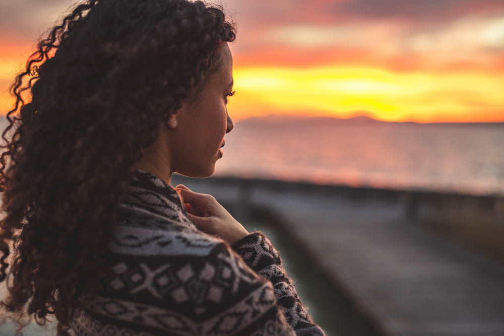 Abortion Minded Woman Feeling Hope and Warmth
